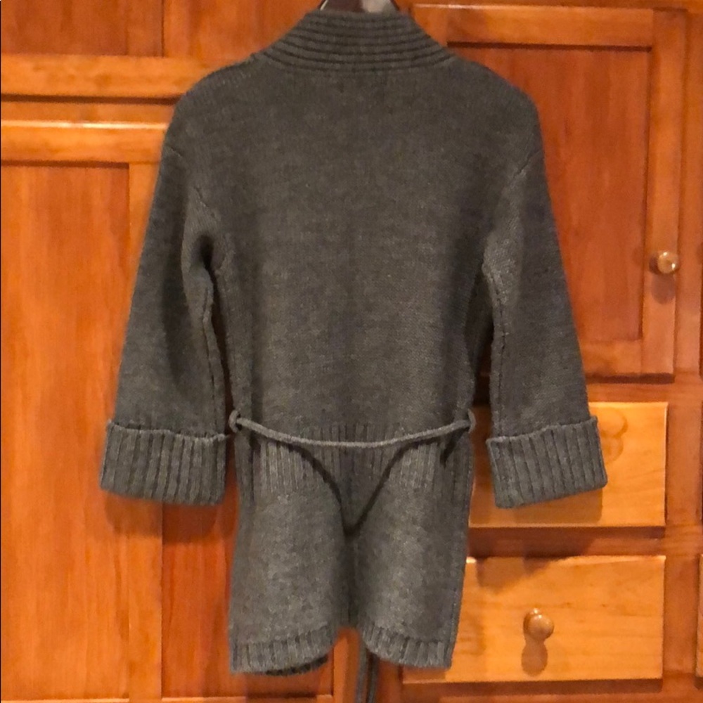 Vince Gray Belted Cardigan - Picture 2 of 2